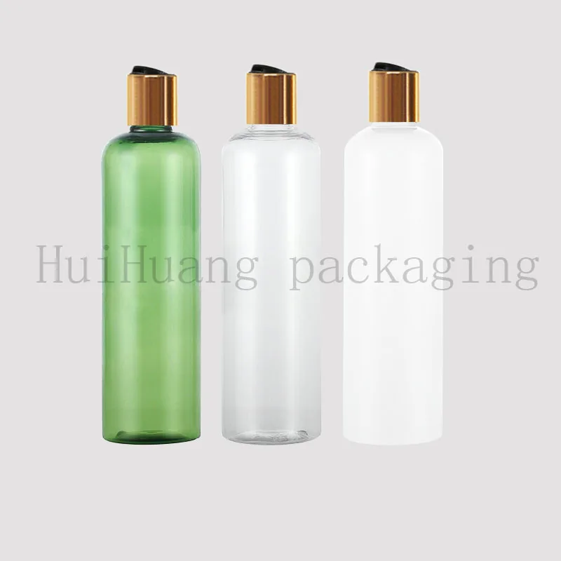 

30pcs 300ml white empty plastic lotion container with caps,DIY lotion PET Bottle With Cap,colored cosmetic packaging bottles
