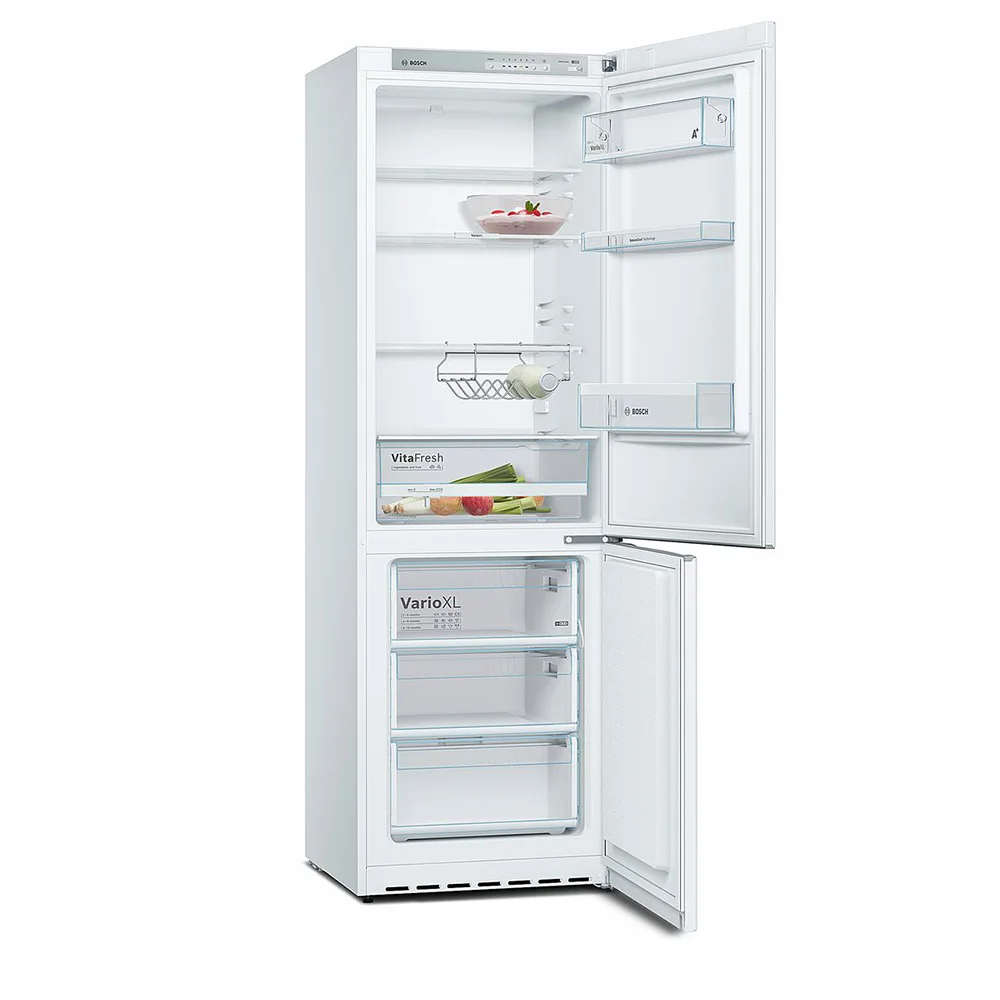 Холодильник с нижней морозильной камерой NatureCool Bosch KGV36XW21R