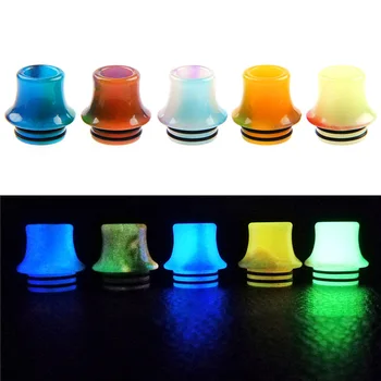 

810 Drip Tip Resin Mouthpiece For V8 Luminous Mushroom Driptip E Cigarette Accessories Wholesale