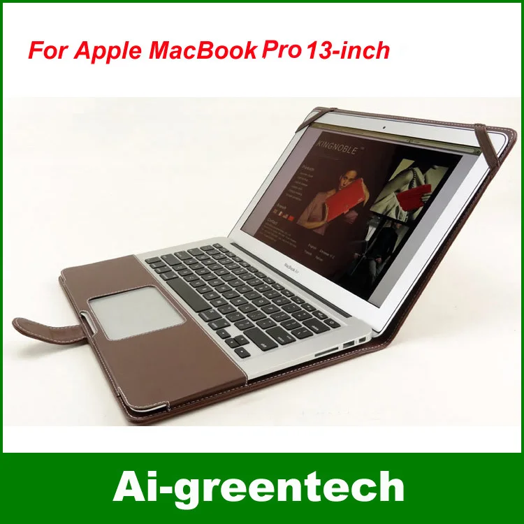 Купить PU кожаный рукав чехол для macbook pro 13 старый дюймовый с cd ...