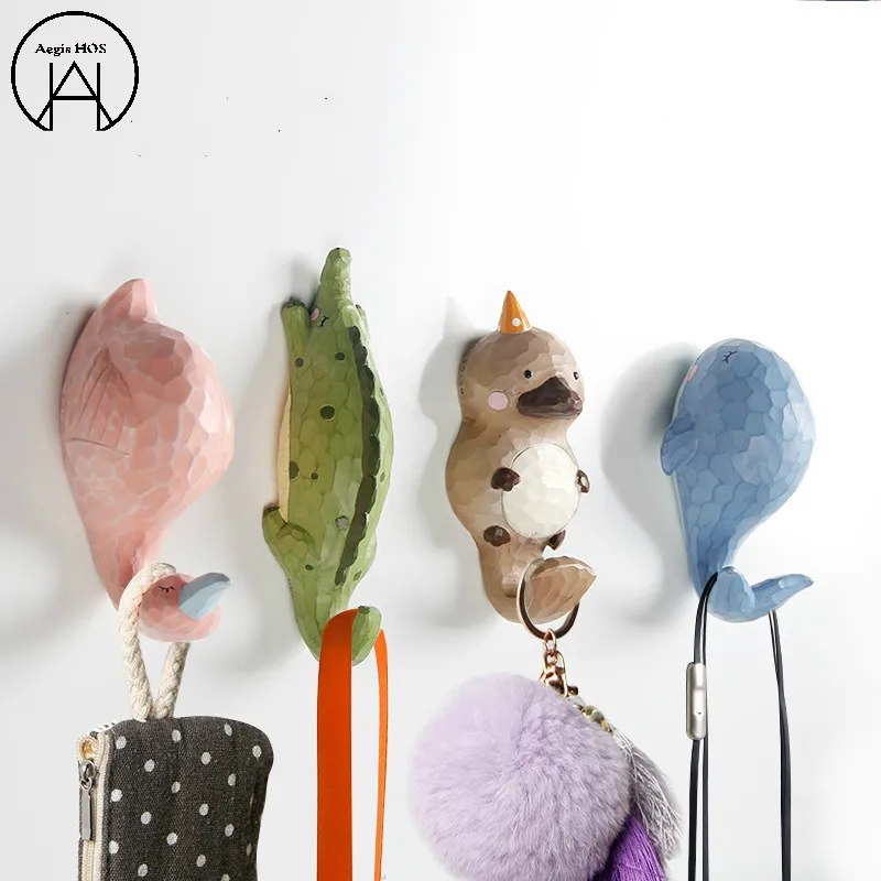 

1PCS Animal Hook Adornment Organizer Box Organizer Pokemon Women Bag Hook Storage Box Beautician Organizador