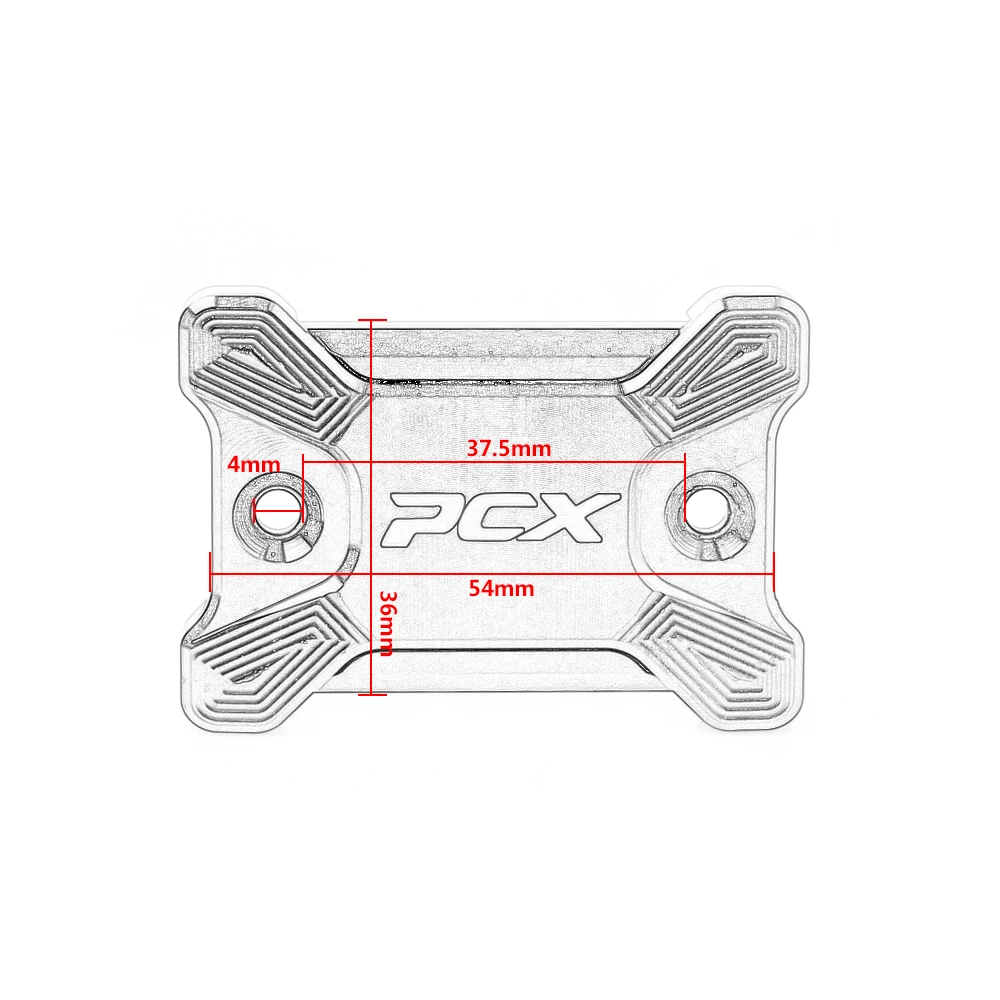 Мотоцикл CNC алюминиевый передний тормоз жидкость Крышка Резервуара Крышка для HONDA PCX 125 PCX 150 PCX125 PCX150