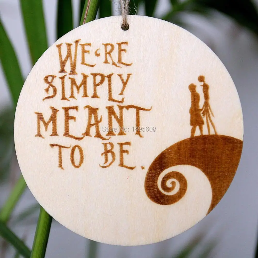 

We're Simply Meant to Be Christmas Ornament,Nightmare Jack and Sally, Our First Christmas Ornaments, Coup