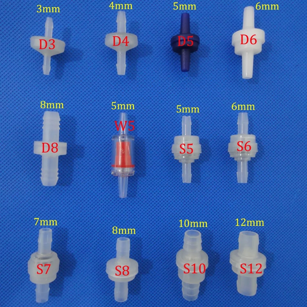 small plastic non return valve, low pressure one way valve, mini check