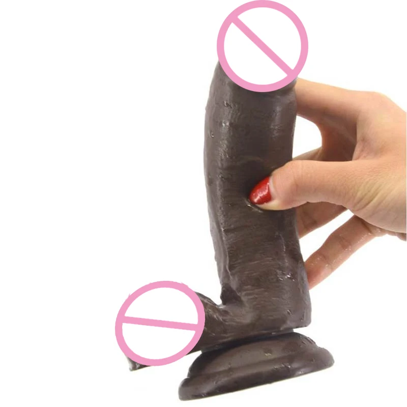 big thick dildo suction cup dildo female Masturbation anal dildo realistic male artificial penis sex products for women