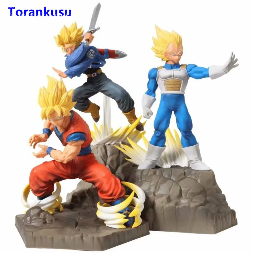 

Dragon Ball Z Son Goku Figure Vegeta Figura Trunks Anime Figure APF PVC Action Figures Dragon Ball Super Saiyan Toys DBZ Doll XP