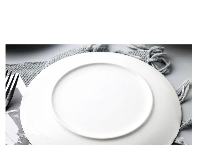 8 дюймов Nordic звезды круглая керамическая тарелка фарфор глазури ужин тарелка, из костяного фарфора завтрак Кондитерские десерт торт фрукты посуда тарелка