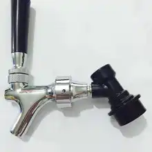 Нержавеющая сталь пивной кран с мячом замок quick disconnect комплект Homebrew