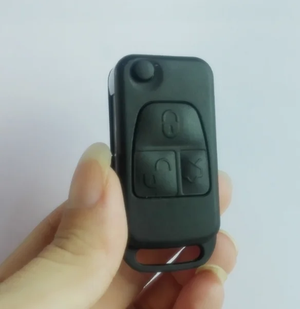 

WIth Logo Remote Key Fob Case 3 Button For Mercedes Benz ML C CL S SL SEL