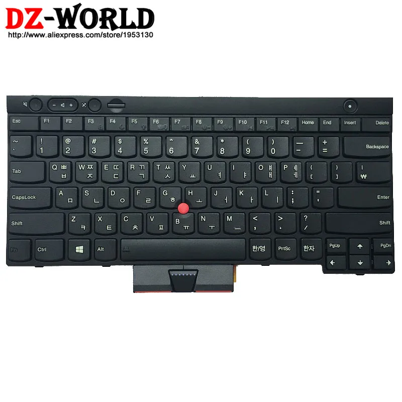 Новая Оригинальная клавиатура KOR в Корейском стиле для ноутбука Lenovo Thinkpad X230 X230i