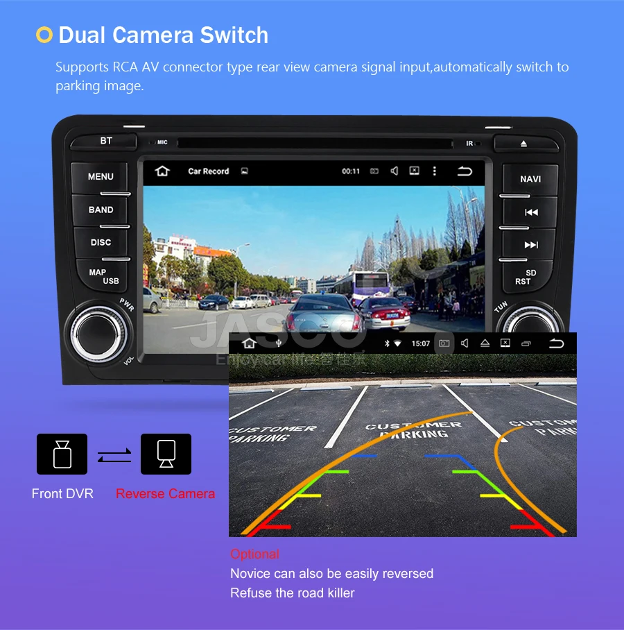 Flash Deal 4G RAM Android 9.0 Car DVD Stereo Multimedia Headunit For Audi/A3/S3  Auto Radio GPS Navigation Video Audio Support OBD2 DVR 12