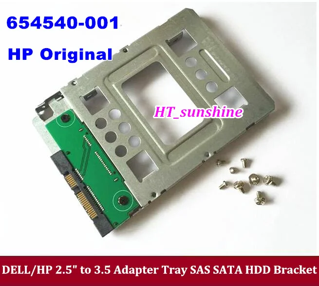 Переходник SAS HDD для D ELL / h p Ma c Pro 1 шт. оригинальный новый переходник с SSD на 654540 001 2 5