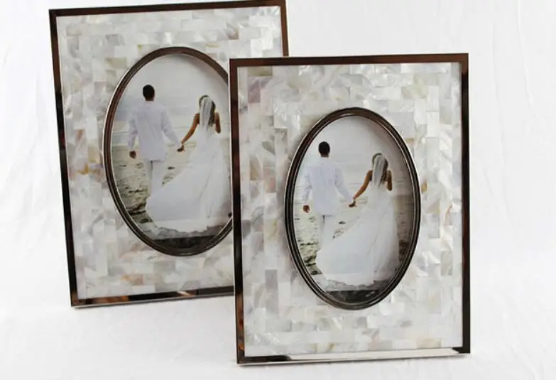 Buy Natural White Mother of Pearl Shell Oval Photo