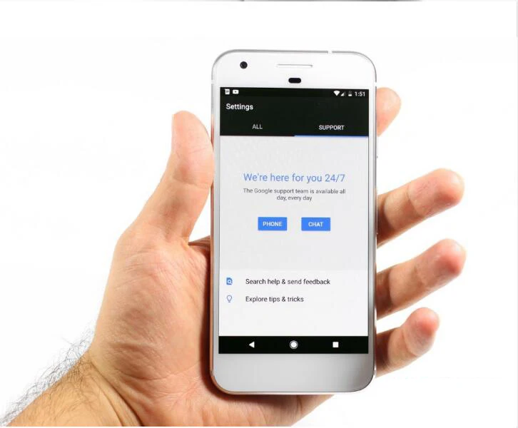 Разблокированный мобильный телефон Google Pixel 4G LTE 5,0 дюймов, четырехъядерный процессор, 4 Гб ОЗУ, 32 ГБ/128 Гб ПЗУ, смартфон 1080x1920