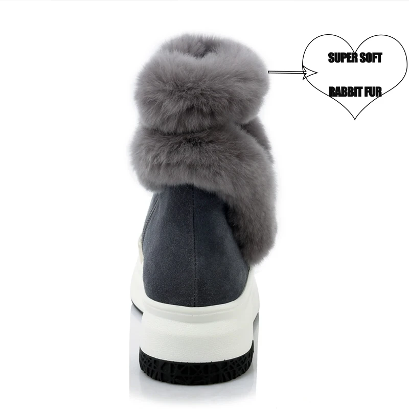 WETKISS 2018 Brand Women Ankle Boots Suede Leather Fashion Fur Zipper Wedges Shoes Woman Platform Winter Boots Female Footwear WETKISS 2018 Brand Women Ankle Boots Suede Leather Fashion Fur Zipper Wedges Shoes Woman Platform Winter Boots Female Footwear