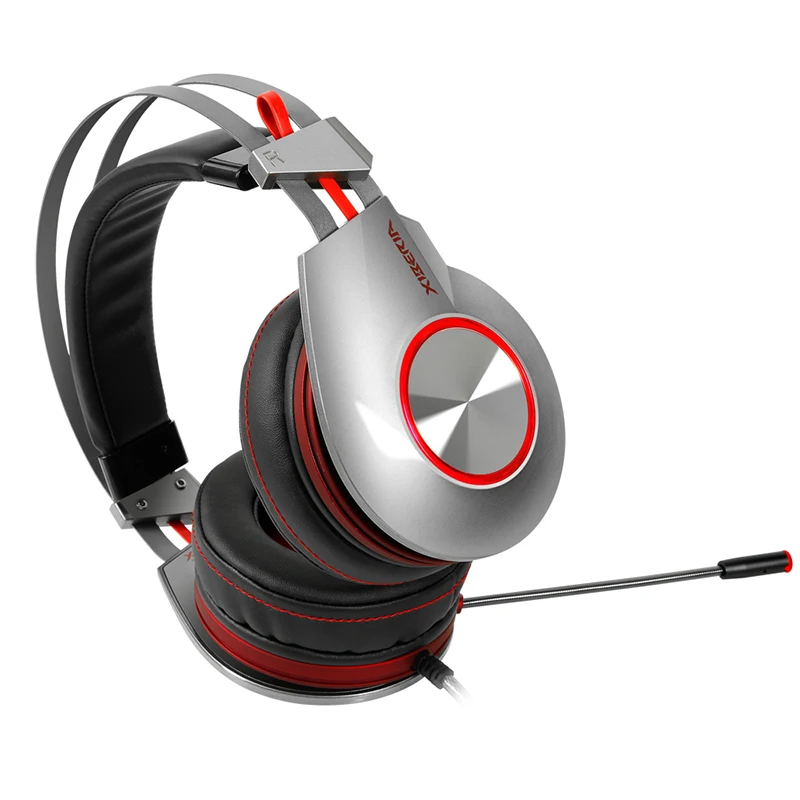 Дешево Оригинальная игровая гарнитура Xiberia K5 для PS4, новинка, xbox One, с USB + 3,5 мм USB 7,1, игровые наушники, PC Gamer, гарнитура с микрофоном, Led Ligh