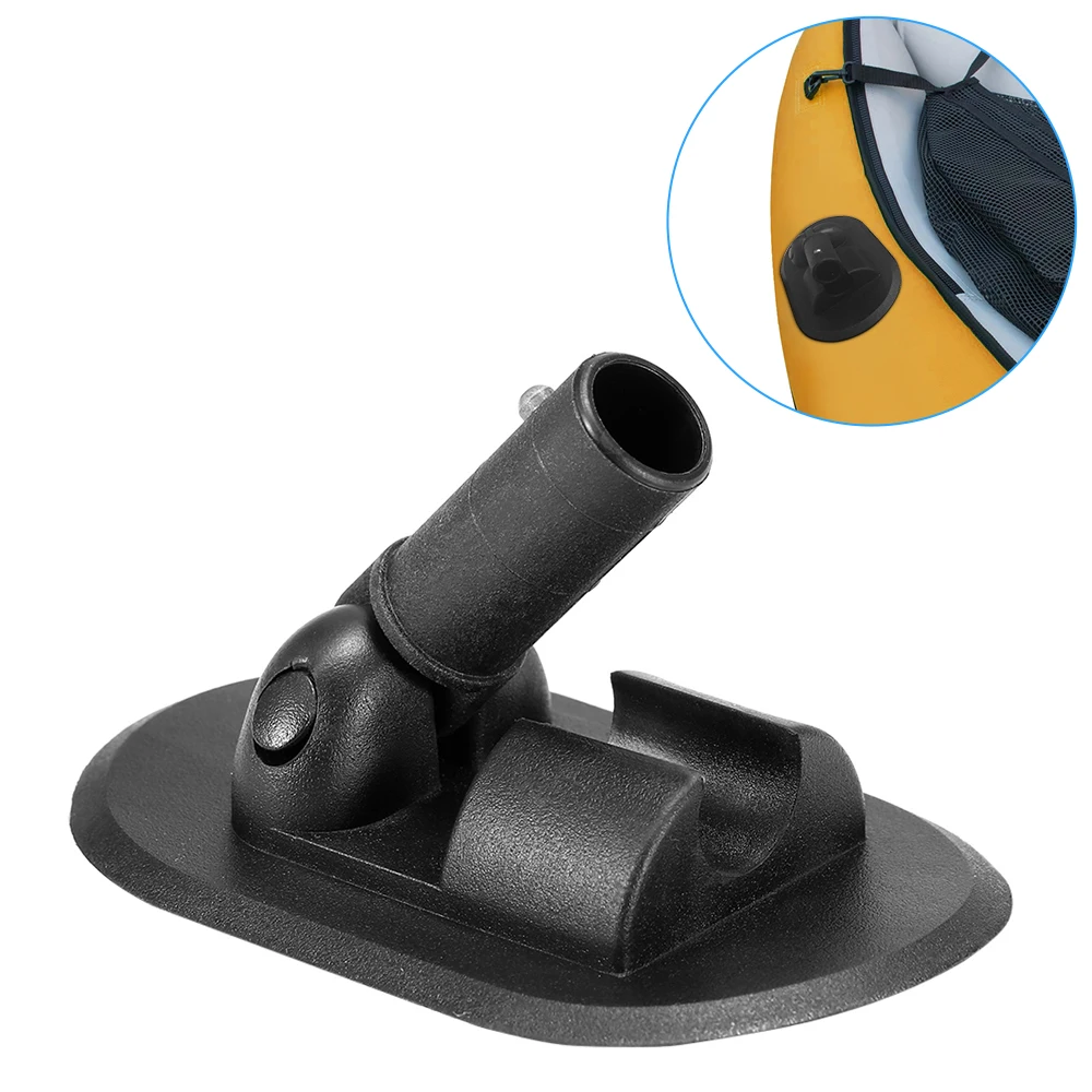 

Inflatable Boat Canoe Awning Sun Shelter Mount Track Mounting Base Kayak Boat Fishing Rod Rotation Kayak Canopy Mount Base
