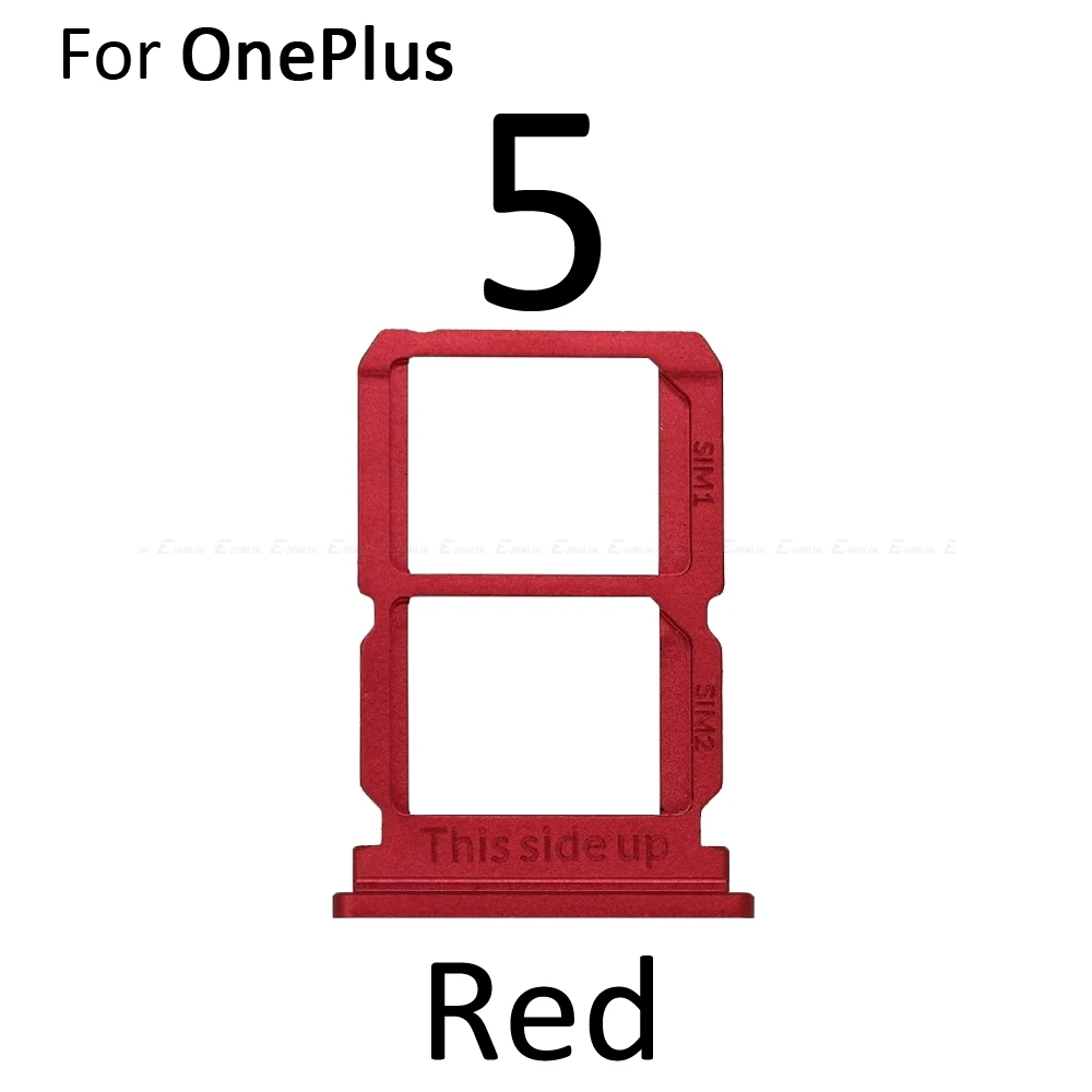 sim-лоток для OnePlus 3 3T 5 5T держатель слота для сим-карты адаптер запасные части