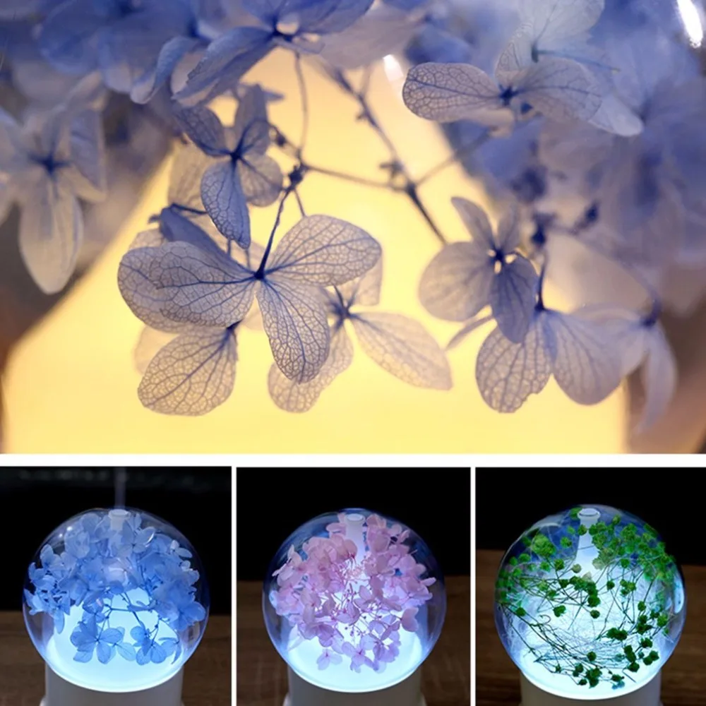 

10ml Mini Portable Air Humidifier Flower Colorful LED Ultrasonic Air Humidifier Home Office Oil Aroma Diffuser Fragrance Machine