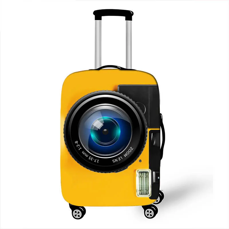 Бабочка/принцесса Единорог/камера/Самолет чехол для чемодана девочек пыленепроницаемый дорожный Багаж защитные чехлы Чехол для чемодана - Цвет: APXT ZXJ04