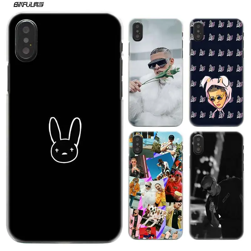 

Bad Bunny El Conejo Malo Case for iPhone 11 Pro XS Max XR X 10 7 7S 8 6 6S Plus 5S SE 5 4S 4 5C Hard Fashion Phone Coque Cover