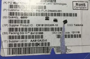 

CM1812X330R-10 CHOKE COMMON MODE 33 OHMS SMD NEW ORIGINAL