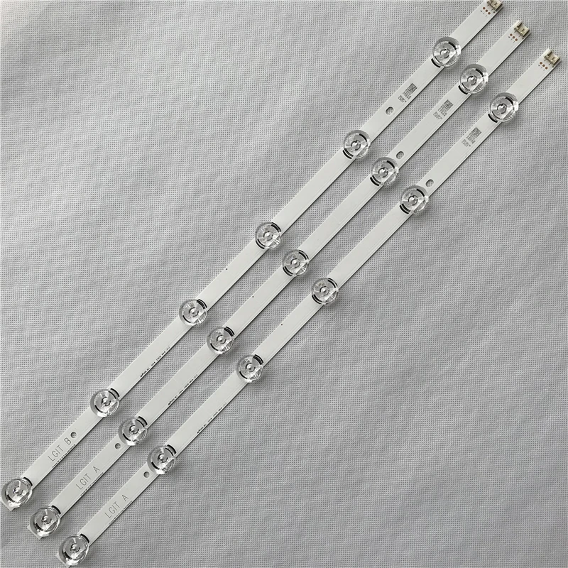 

LED backlight strip For LG 32"TV innotek drt 3.0 32 LGIT drt3.0 WOOREE A B UOT 32MB27VQ 32LB5610 32LB552B 32LF5610 lg32lf560u