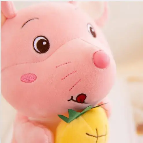 

WYZHY New greedy rat plush toy mouse doll to send boys and girls children must have birthday gifts 20CM