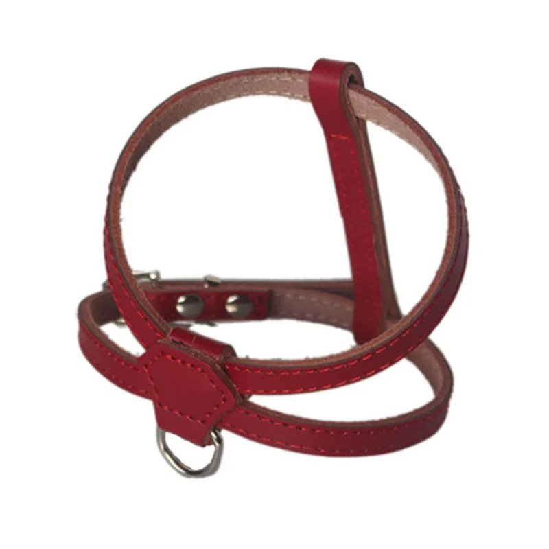 Adjustable Leather Dog Harness for Medium Dogs Durable Safety Control Walking Bull Collar Pet Products | Дом и сад
