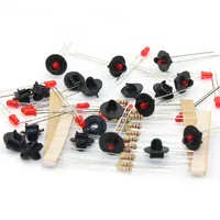 10pcs Target Faces With Red LEDs for Railway signal HO OO TT Scale 1 Aspect JTD16 2