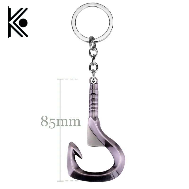 

dota 2 jewelry bottle opener Game Dota Keychain Hook Pendant Key Chain Metal Alloy Key Rings Size