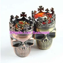 30 шт./партия, Новое поступление, металлический измельчитель для табака, травы, дымовые шлифовальные машины, ручная мельница, магнитный