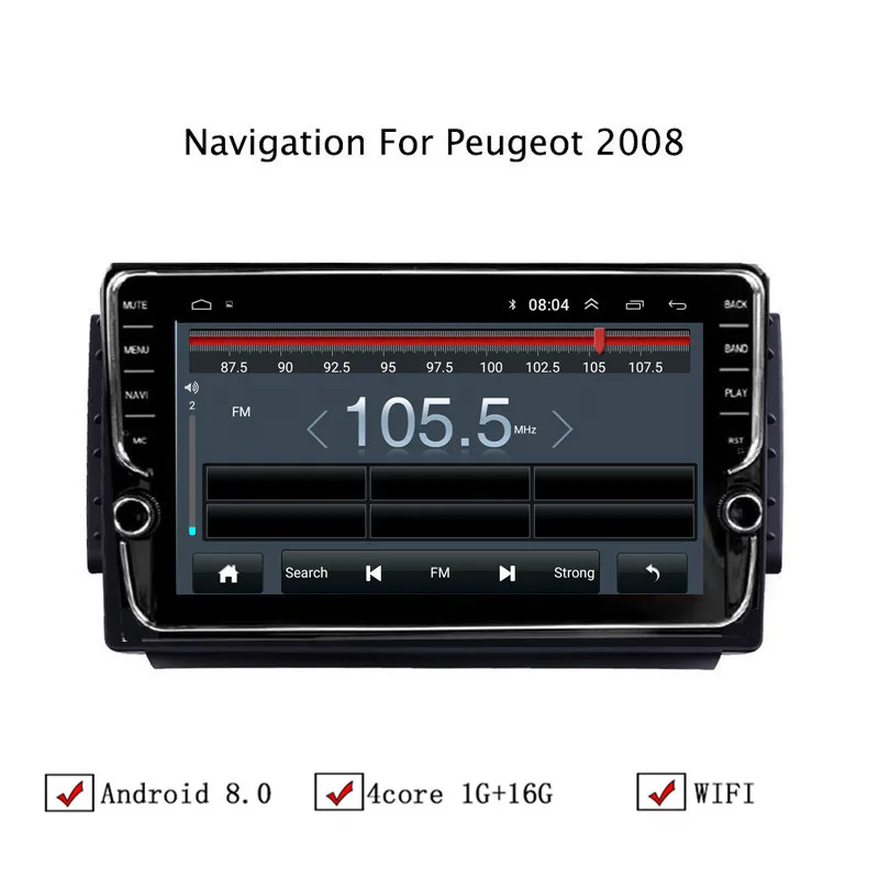 Cheap NAVITOPIA 9inch Car Multimedia Player Andriod 8.1 GPS Navigation For Peugeot 2008 Autoradio WiFi USB FM AM 4 Cheap NAVITOPIA 9inch Car Multimedia Player Andriod 8.1 GPS Navigation For Peugeot 2008 Autoradio WiFi USB FM AM 4