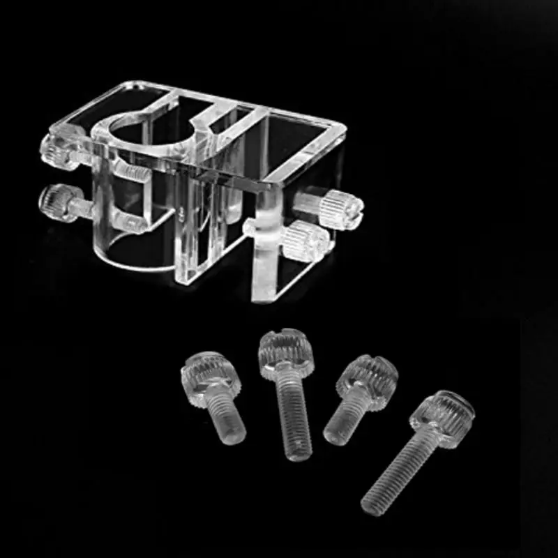 

Aquarium Water Pipe Mount Holder Acrylic Fish Tank Filter Outflow Inflow Pipe Water Hose Mount