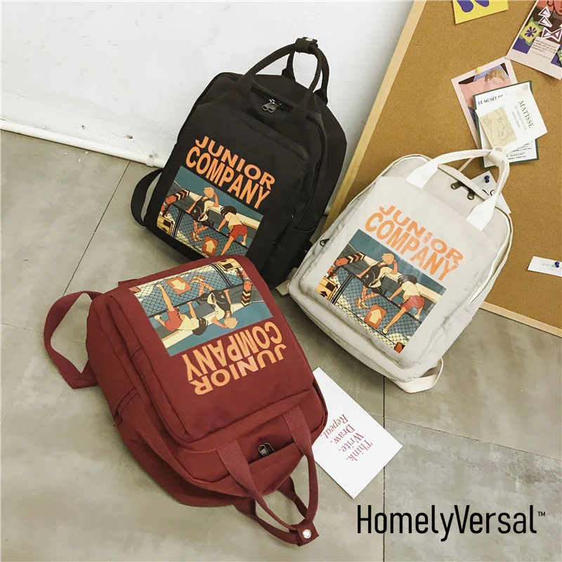 Крутая сумка для ноутбука, школьные сумки, корейский мультяшный студенческий рюкзак для девочек-подростков, школьная сумка, Модный женский рюкзак из полиэстера