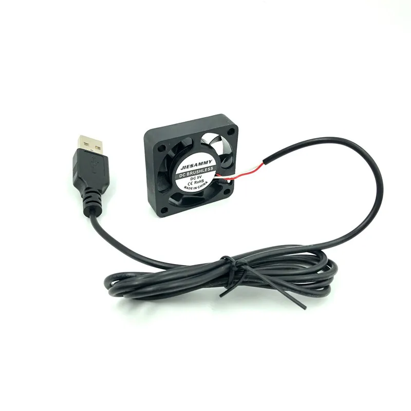 

4010 5V USB Connector 5100RPM 40x40x10mm Sleeve/Ball bearing 4cm Small DC Brushless fan for 3D Printer Parts 2Pin Low Noise