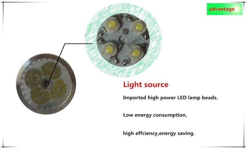 50 шт. новые Мощность лампада LED GU5.3 удара 9 Вт 12 Вт 15 Вт dimmable удара прожектор теплые холодный белый лампа GU 5.3 110 В 220 В