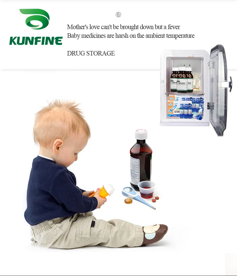 KUNFINE DC 12V24V 110-240V AC Car Refrigerator Multi-Function Fridge Compressor Vehicel Protable Refrigerator Freezer Cooler PN-15-1 (7)