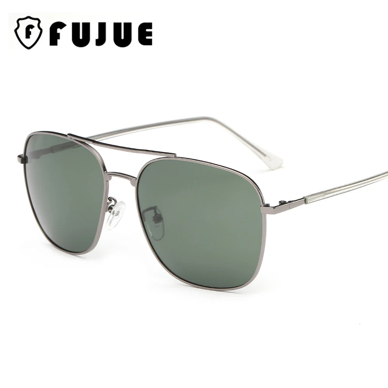 FUJUE 2017 Fashion Army Military Aviator Sunglasses Polarized Women 
