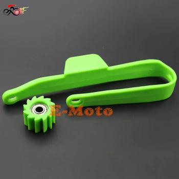 

Hard Plastic Swingarm Chain Slider Guide Guard + 8MM Chain Roller Dirt Pit Bike 125 150CC new E-Moto