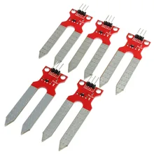 5pcs Soil Humidity Sensor Module Hygrometer Detection Module for Arduino AVR