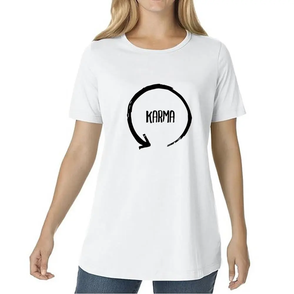Футболка KARMA женская летняя 2018|tee shirt|fashion toptop fashion |