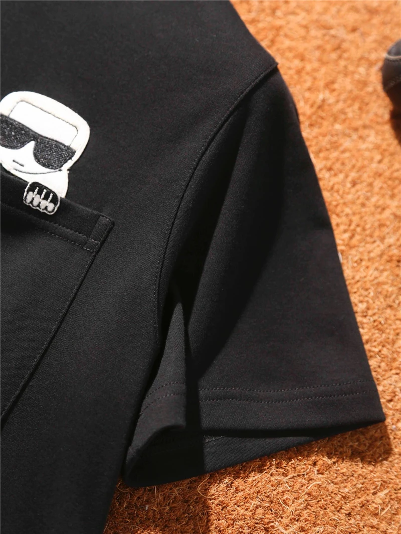 

Independent self-owned designer brand high street high quality runway luxury fashionable men short sleeve t-shirt