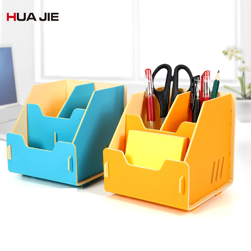 

Multi-function Pen Holder Desk Storage Box Office Desktop Pencil Organizer Container Student Gifts Office School Supplies HJ9918