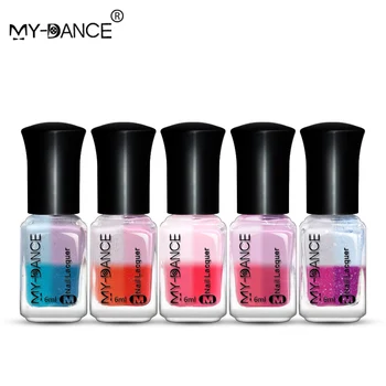 

MYDANCE Sunlight+Temperature Color Change Nail Polish Thermal Color Change Long Lasting Peel Off Nail Polish