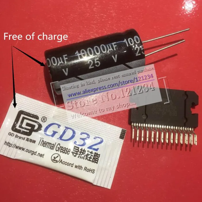 NEW ORIGINAL TDA7850A TDA 7850A ZIP27 Free of charge 1 pcs 10000UF 25V capacitor 1 bag