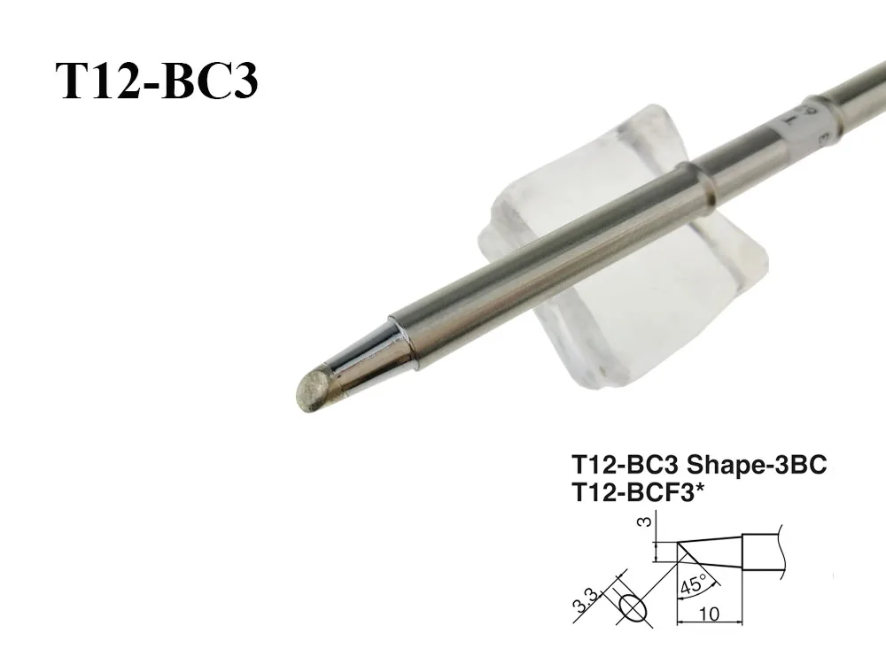 T12-BC3 Electronic Soldering Iron Tip 220v 70W Solder Welding Tools (T15-BC3) FX951 Soldering Station Handle 250c-450c (13)