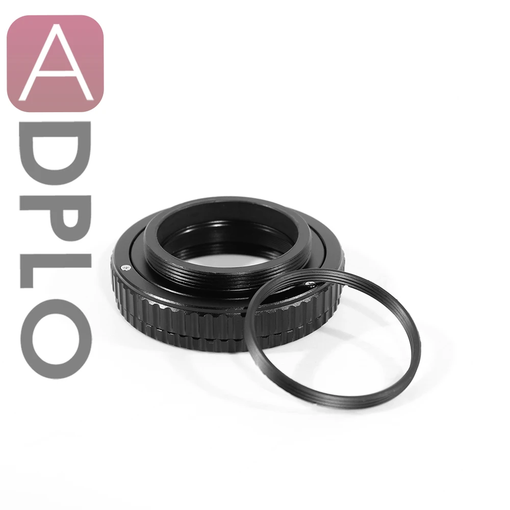 

ADPLO Macro Extension Tube M39-M42 /M39 Lens to M42 Camera Adjustable Focusing Helicoid Ring Adapter 13 -22mm