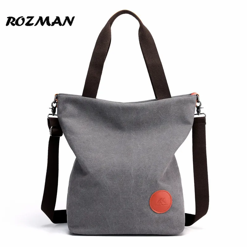 

Large-capacity Canvas Shoulder Bag Women Handbag 2019 One-shoulder Oblique-span Women Bags Fashion Canvas Bags