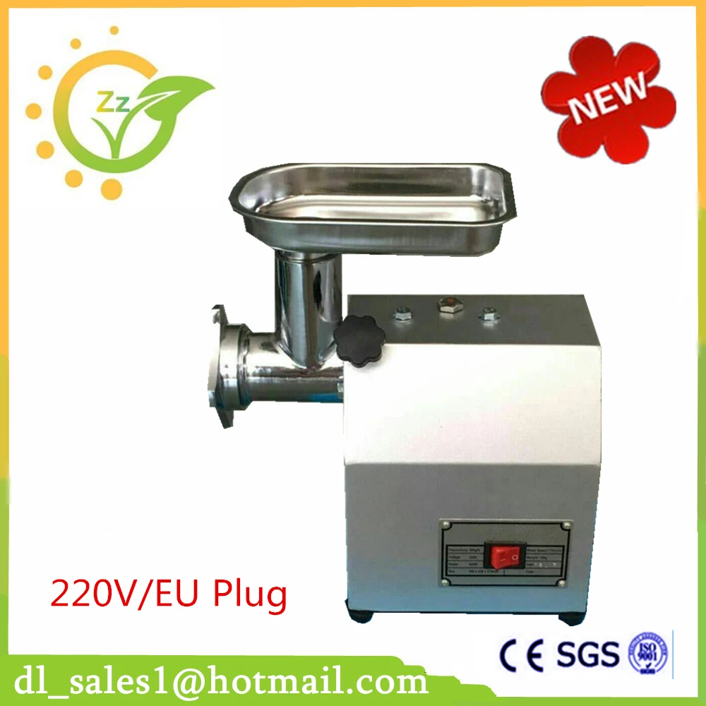 Newest 60 kg/hour 220v Electric CE Commercial Meat Grinder Mincer Stainless Steel Machine | Бытовая техника